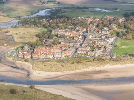 Alnmouth village & beach